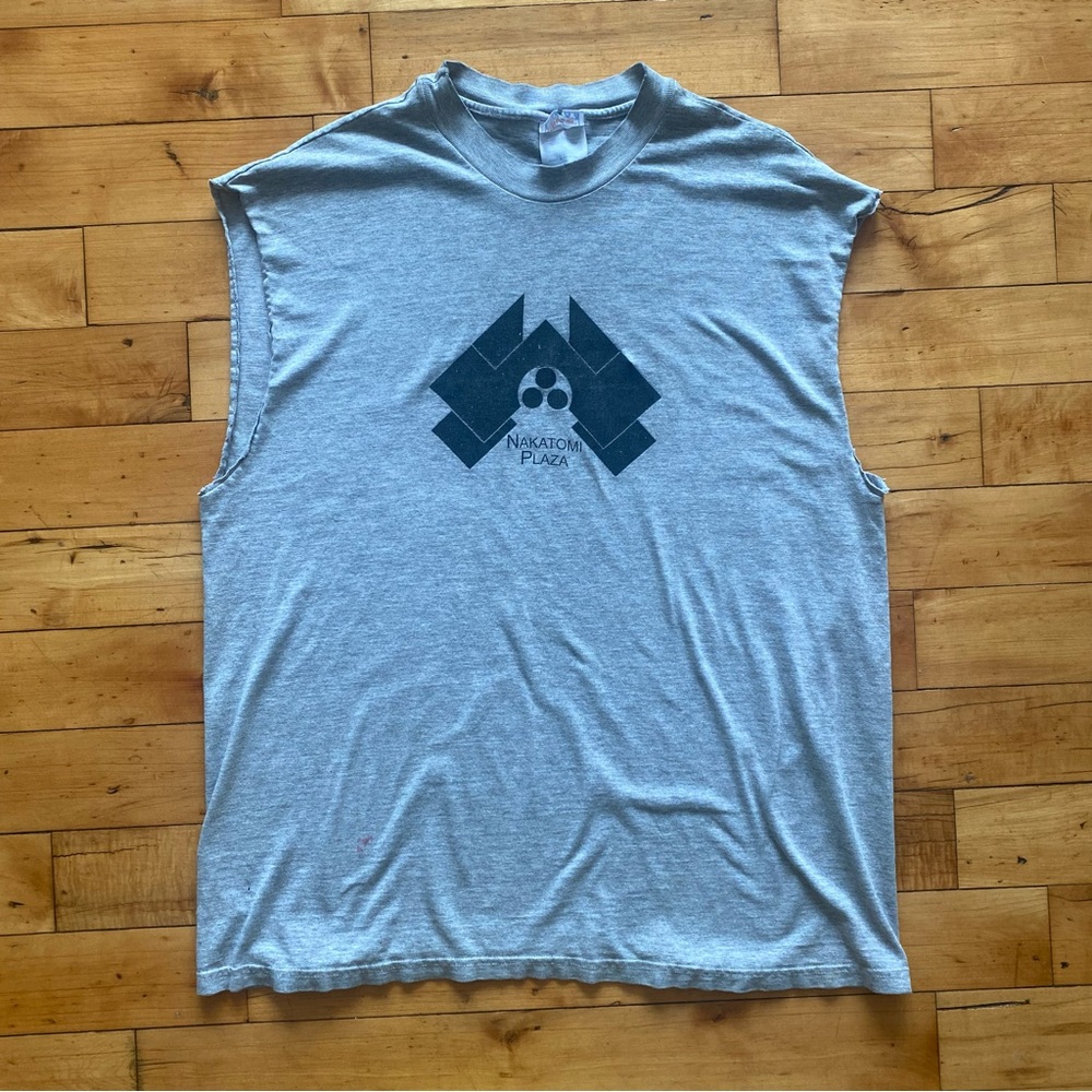 🤍 Vintage Nakatomi Plaza Men’s Tank Top - Size Extra Large